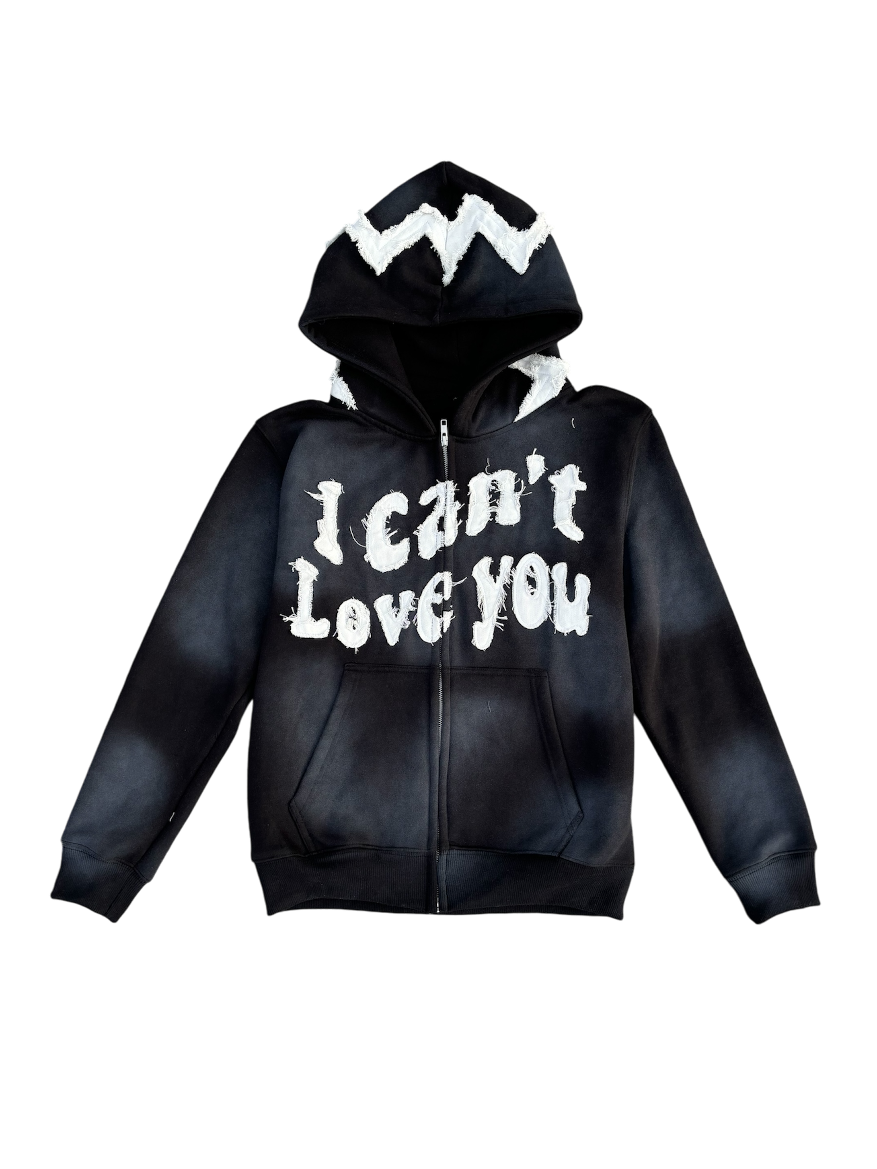 “I CANT LOVE YOU" Black Hoodie