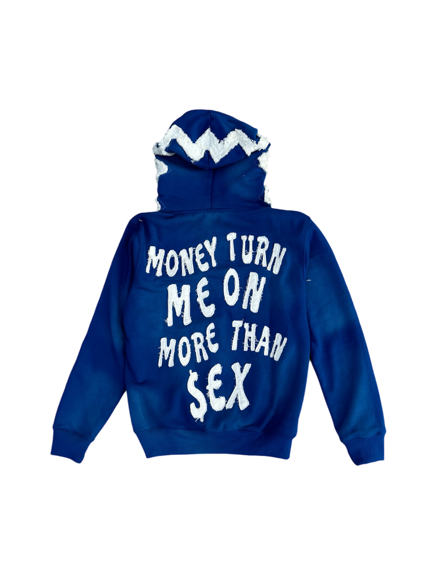 "I CANT LOVE YOU" Blue Hoodie