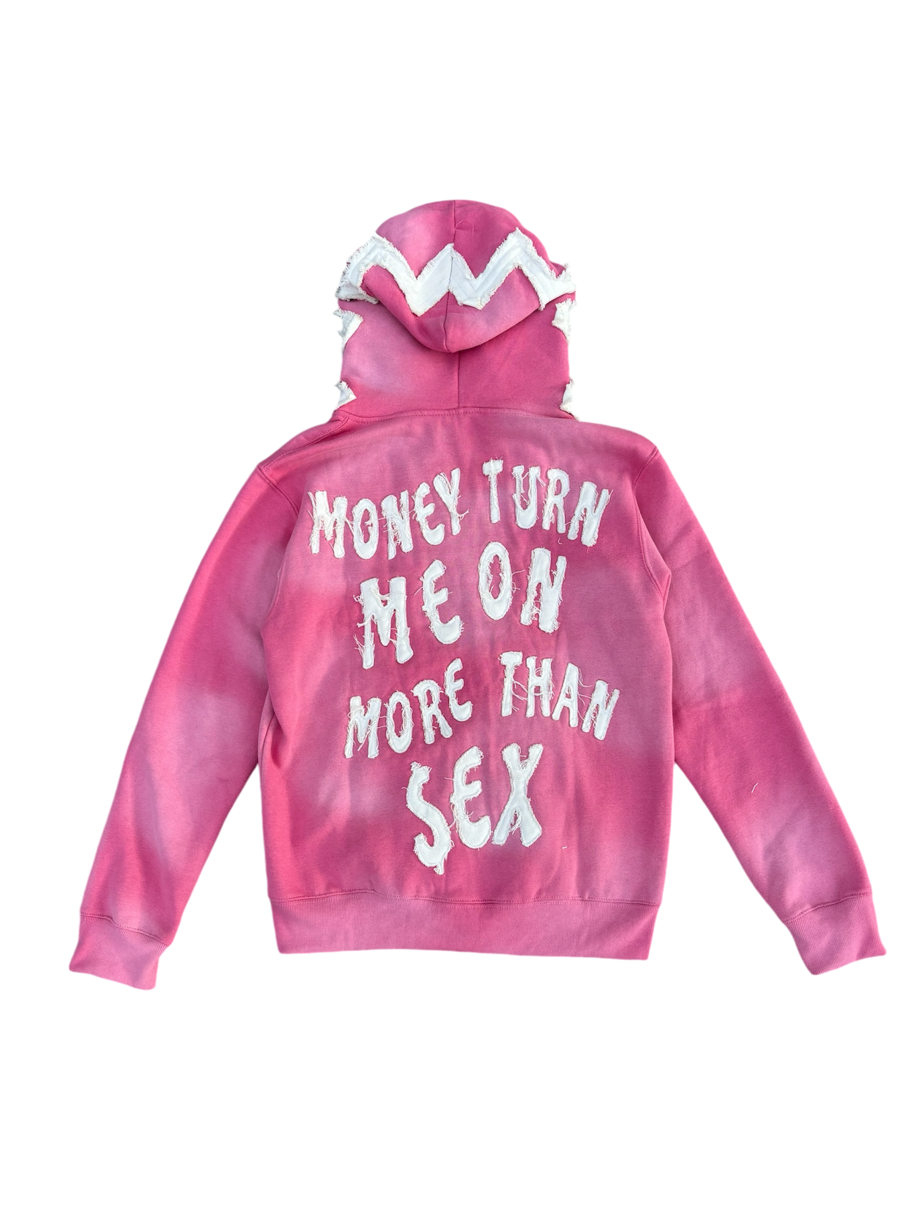 "I CANT LOVE YOU” Pink Hoodie
