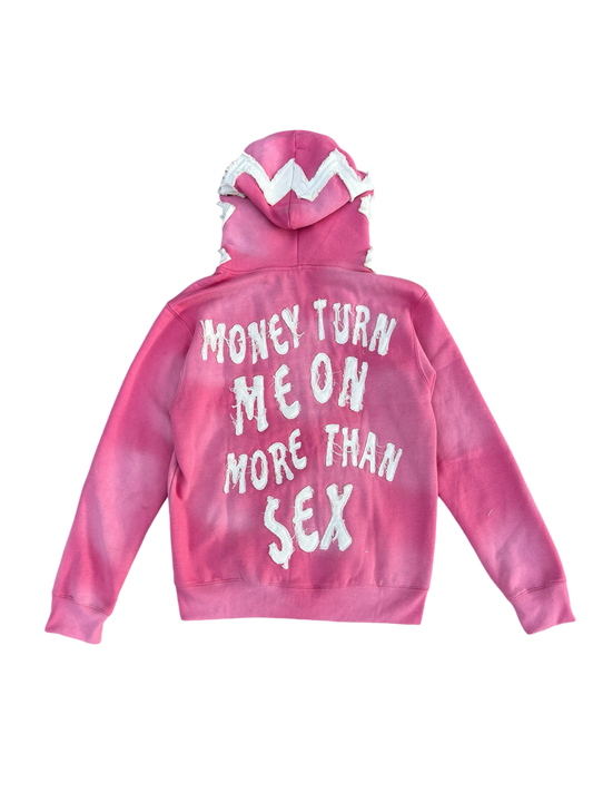 "I CANT LOVE YOU” Pink Hoodie