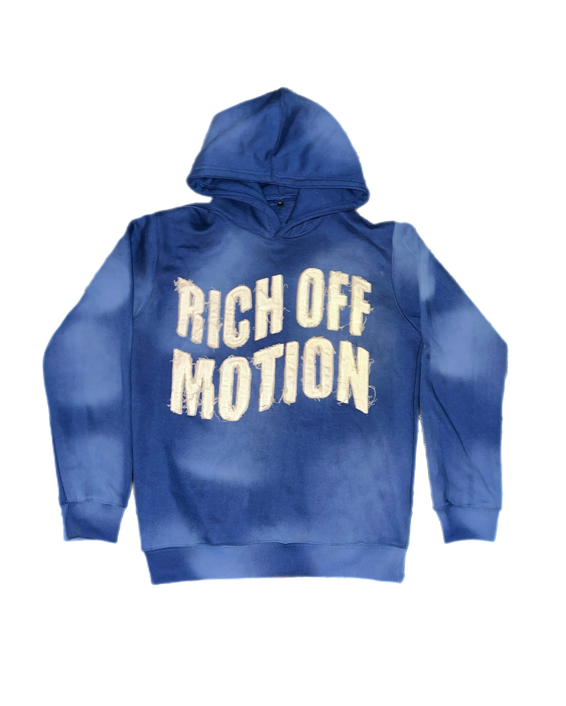 "RICH OFF MOTION" Blue Hoodie