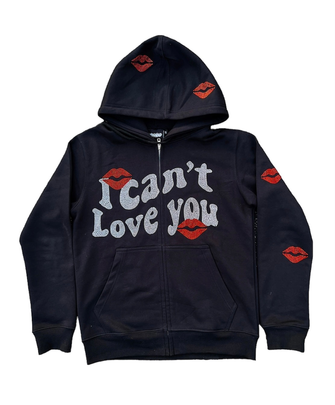 I CANT LOVE YOU w/ KISSES” Hoodie